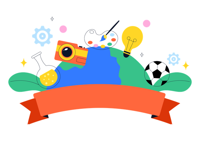 World Youth Skills Day  Illustration