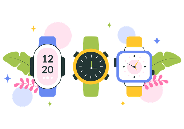 Wrist Watches  Illustration