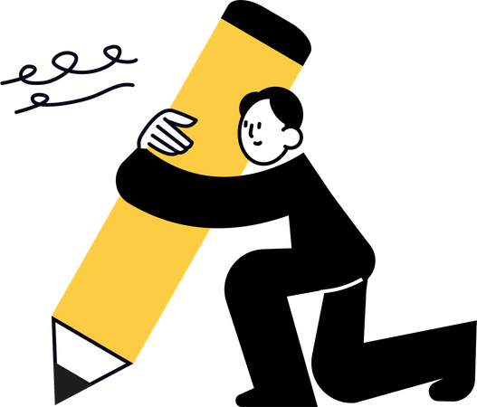 Write Advertisement  Illustration