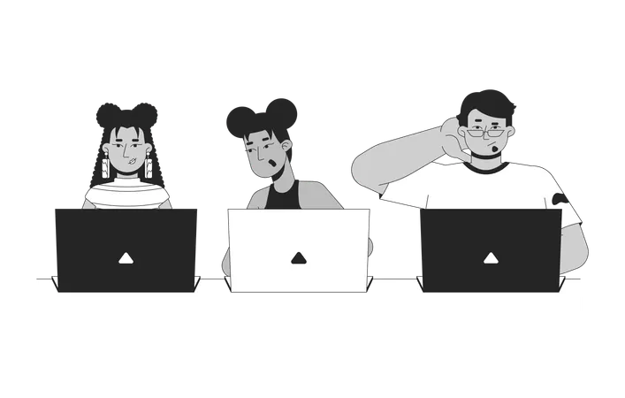 Writing code practice  Illustration