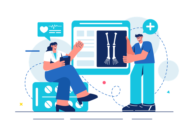 X Ray Analysis Report  Illustration