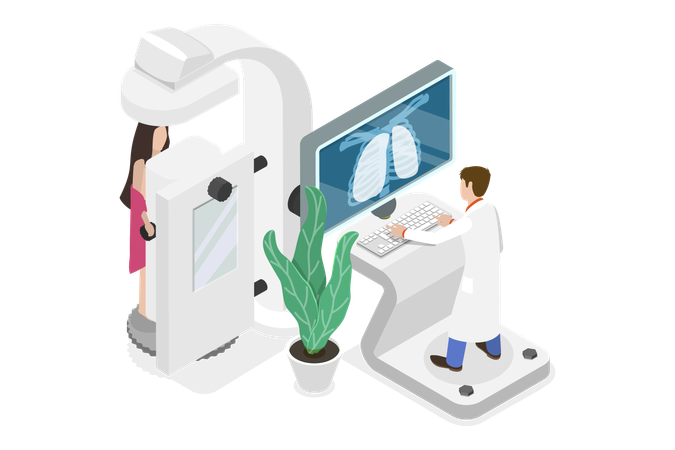 X-ray Scanning  Illustration