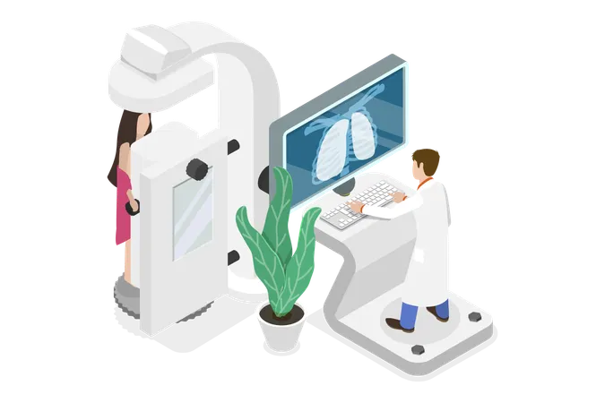 X-ray Scanning  Illustration