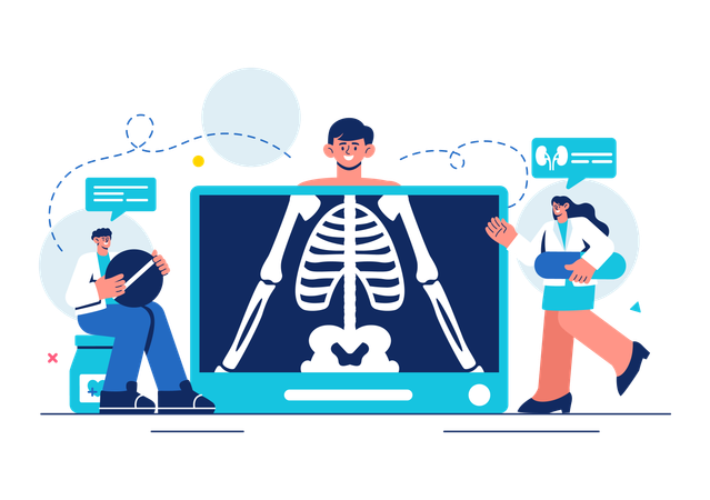 X Ray Technique  Illustration