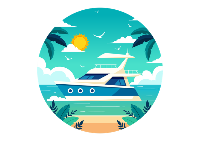 Yachts  Illustration