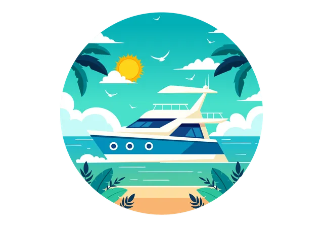 Yachts  Illustration