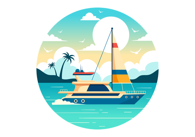 Yachts  Illustration