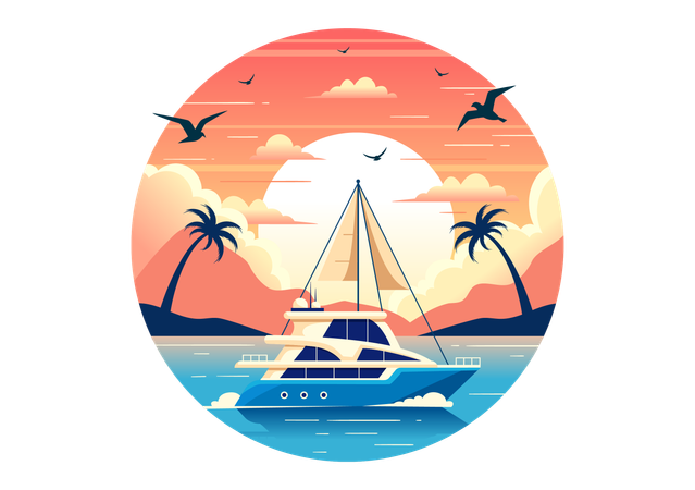 Yachts  Illustration