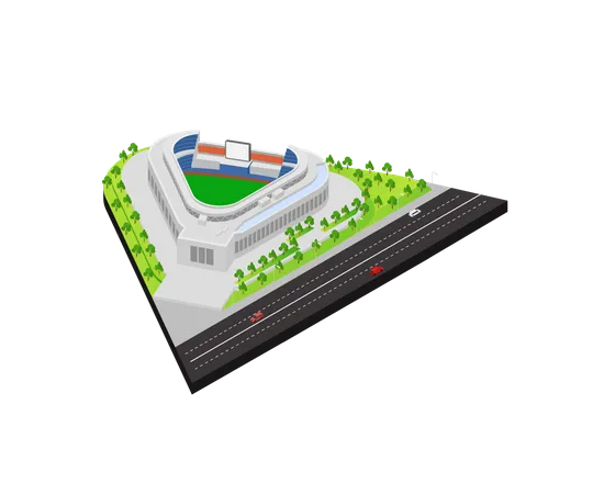 Yankee-Stadion  Illustration
