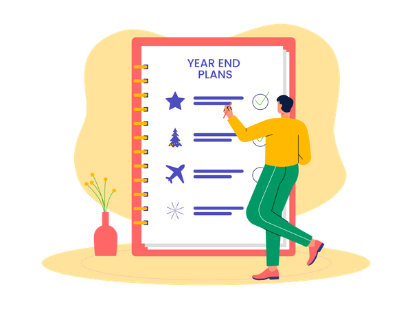 Year end planning  Illustration