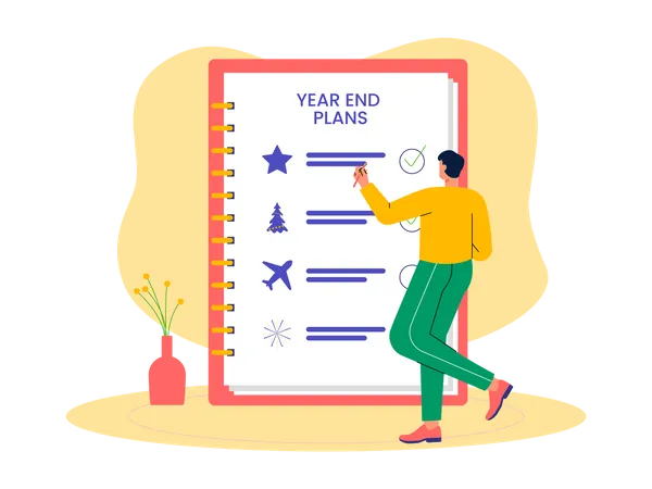 Year end planning  Illustration