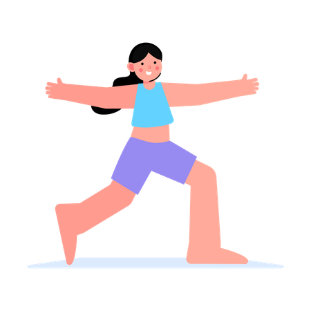 Yoga day  Illustration