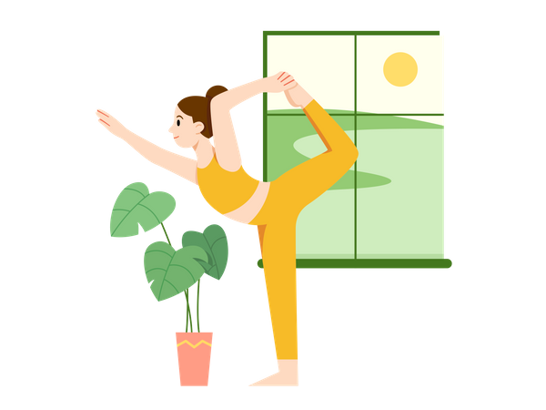 Yoga  Illustration