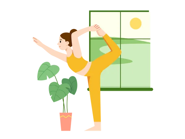 Yoga  Illustration