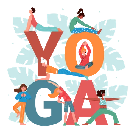 Yoga  Illustration