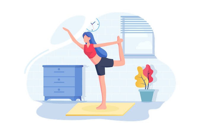 Yoga  Illustration