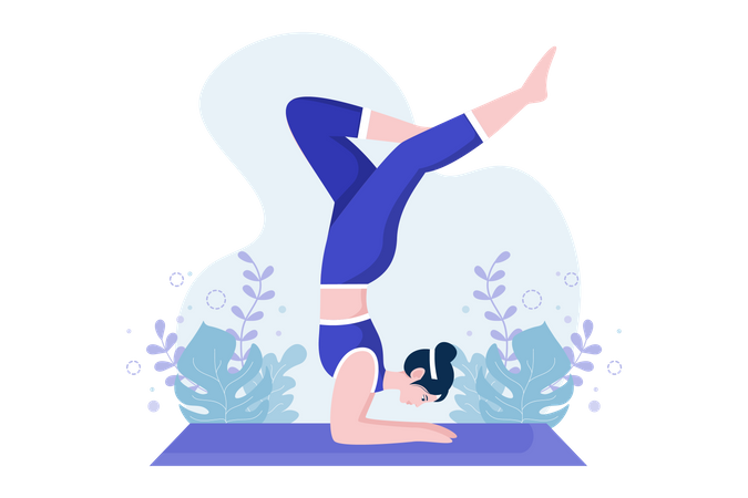 Yoga  Illustration