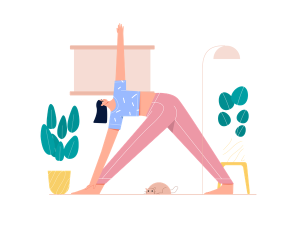 Yoga  Illustration