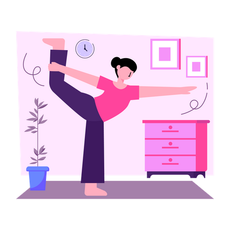 Yoga  Illustration