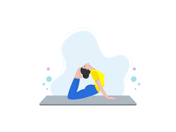 Yoga  Illustration