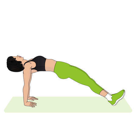 Yoga instructor  Illustration