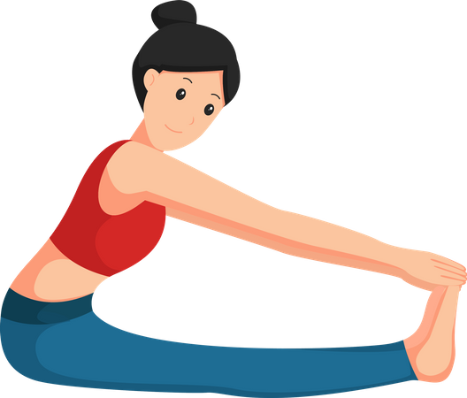 Yoga Instructor  Illustration