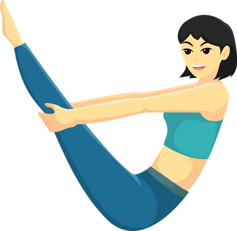 Yoga Instructor  Illustration