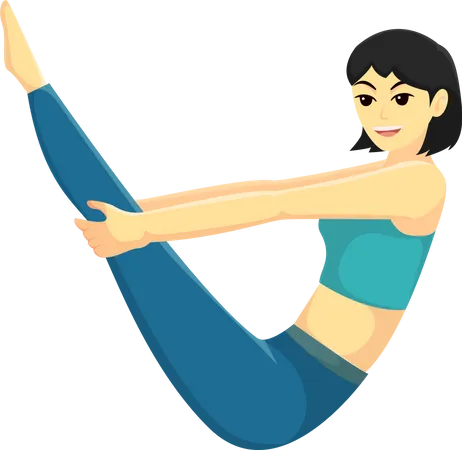 Yoga Instructor  Illustration