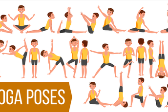Yoga Poses Illustration Pack