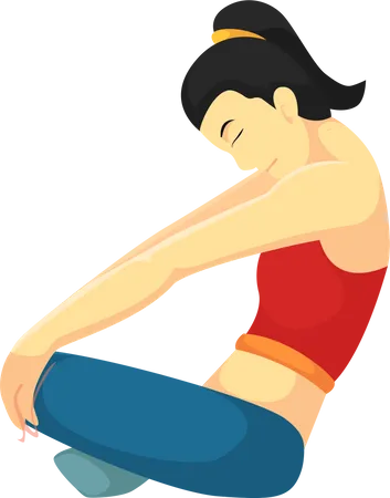 Yoga Poses  Illustration