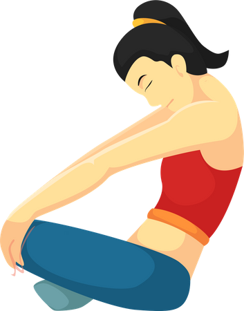 Yoga Poses  Illustration