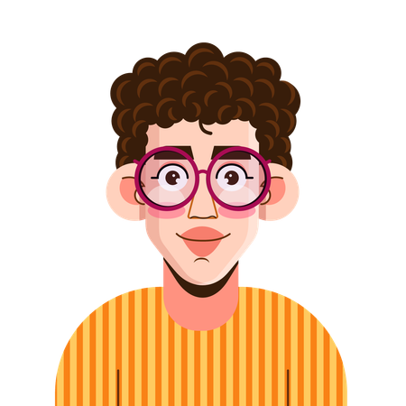 Young boy  Illustration