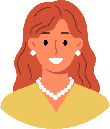 Young businesswoman  Illustration