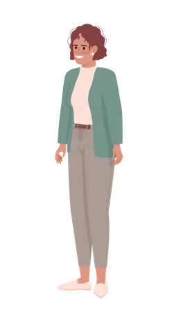 Young businesswoman Illustration