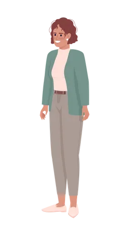 Young businesswoman  Illustration