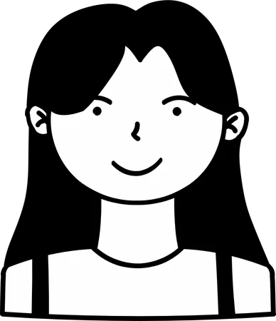 Kids Male Avatar Character Profile Illustration