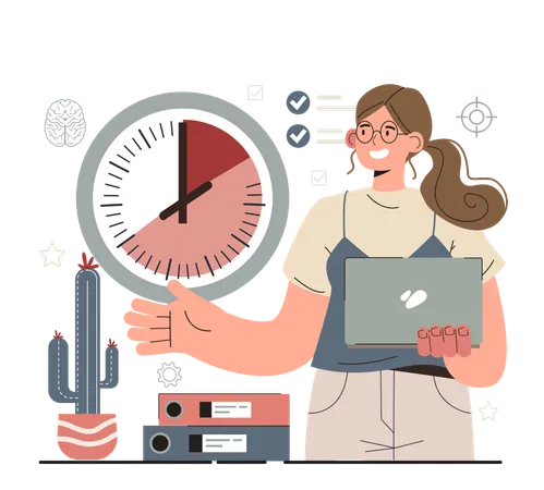 Hyperfocus Idea How To Become More Efficient Intense Form Of Mental Concentration Or Visualization That Focuses Consciousness On A Task You Can Manage More Tasks Flat Vector Illustration Illustration