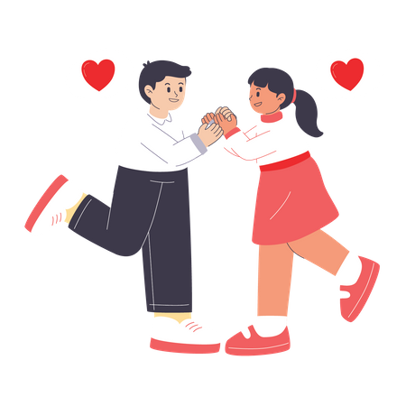 Young lover  Illustration