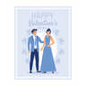 valentine day date illustrations free