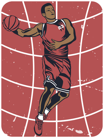 Youth Basketball California  Illustration