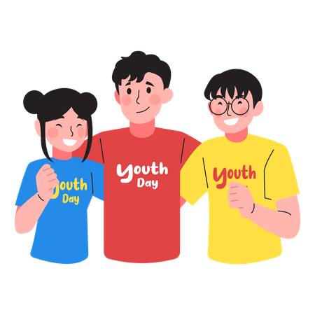 Youth Day  Illustration