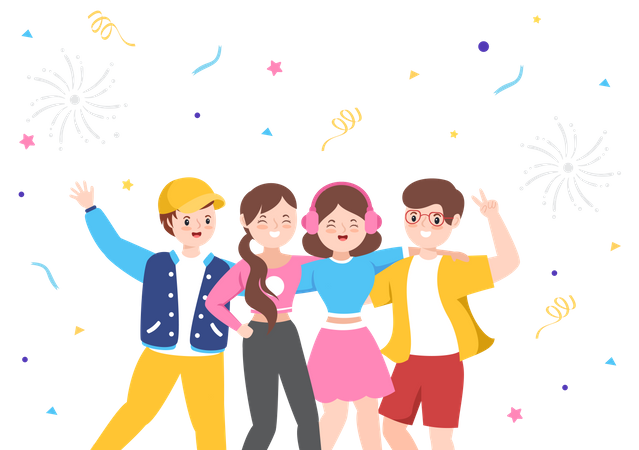 Youth Day  Illustration