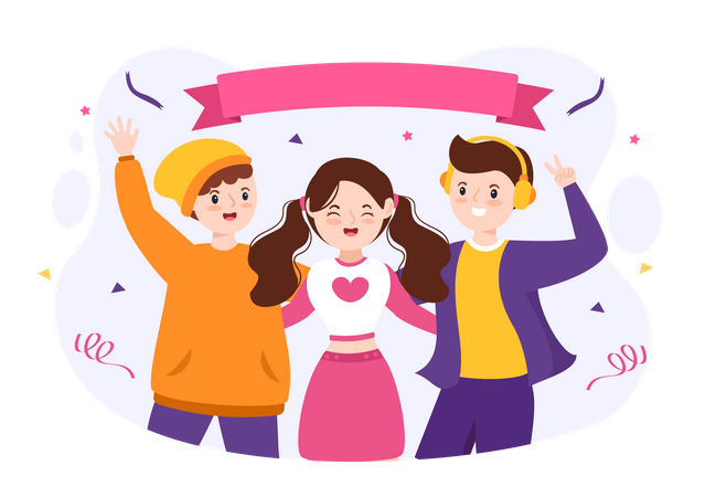 Youth Day  Illustration