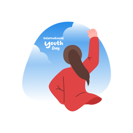 Youth Day Spirit  Illustration
