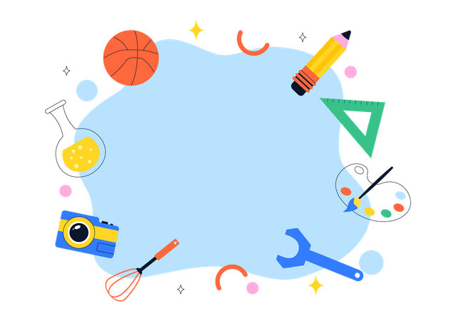 Youth Skills Day  Illustration