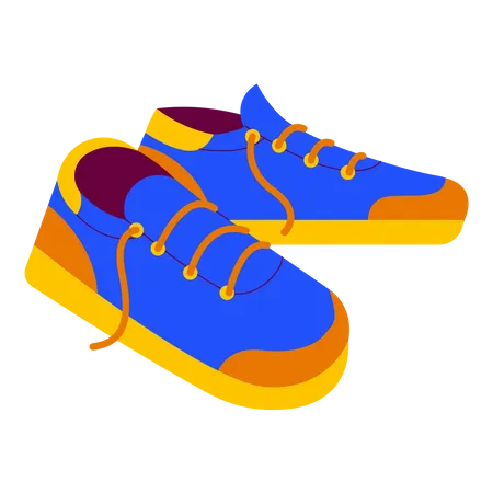 Zapatos escolares  Ilustración