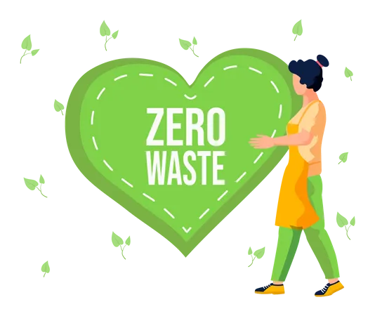 Zero waste  Illustration