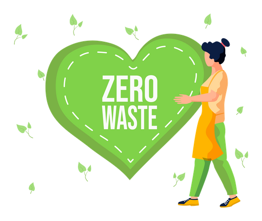 Zero waste  Illustration