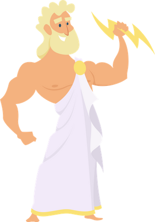 Zeus Illustration