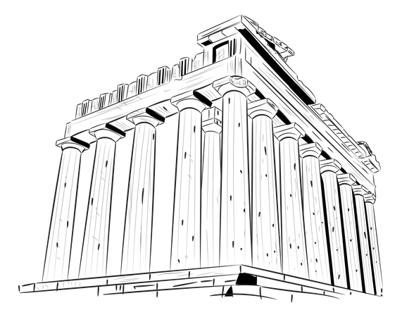 Zeus Temple  イラスト